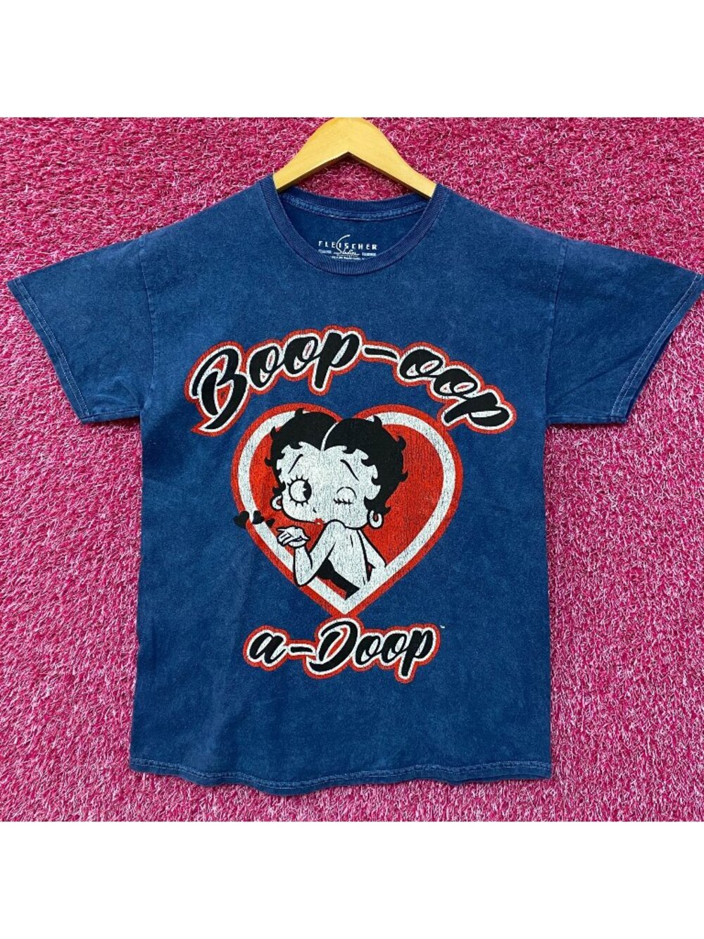 Betty Boop Boop-Oop-A-Doop Heart T-Shirt Small